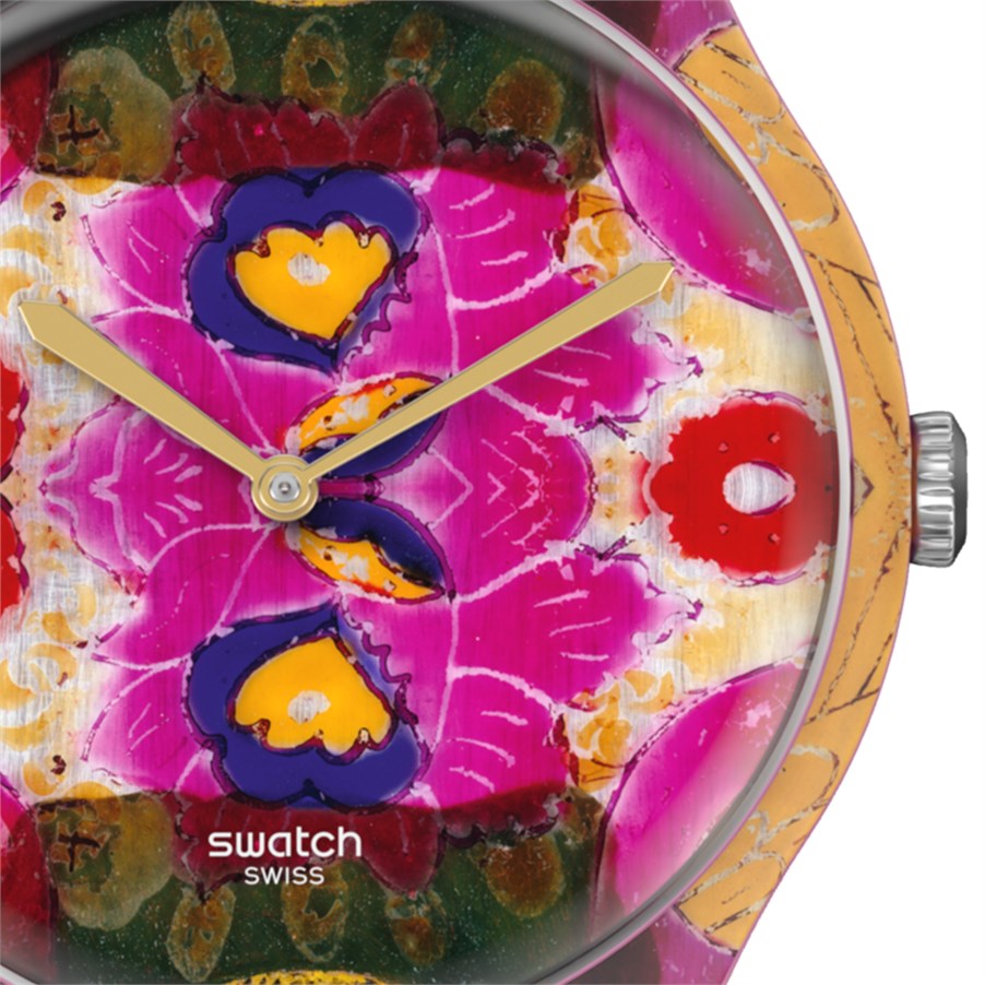 Swatch The Frame by Frida Kahlo Unisex Watch SUOZ341