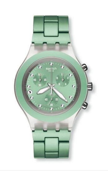SVCK4056AG Swatch Full-Blooded Mint Bayan Kol Saati SVCK4056AG 4