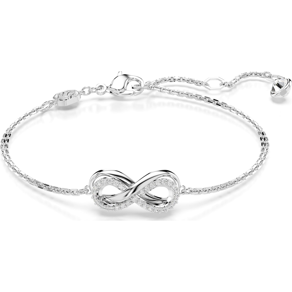 5689654 Swarovski Bilezik Ss Hyperbola:Bracelet Xs Whıte/Rhs M