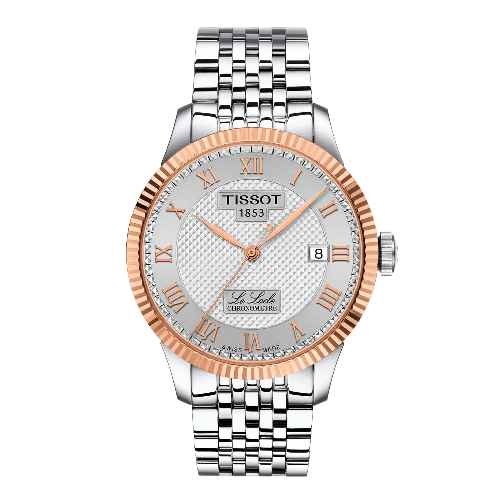 T9324084103300 Tissot Le Locle 18K Gold Bezel Erkek Kol Saati T932